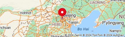 Map of what is beijing famous for
